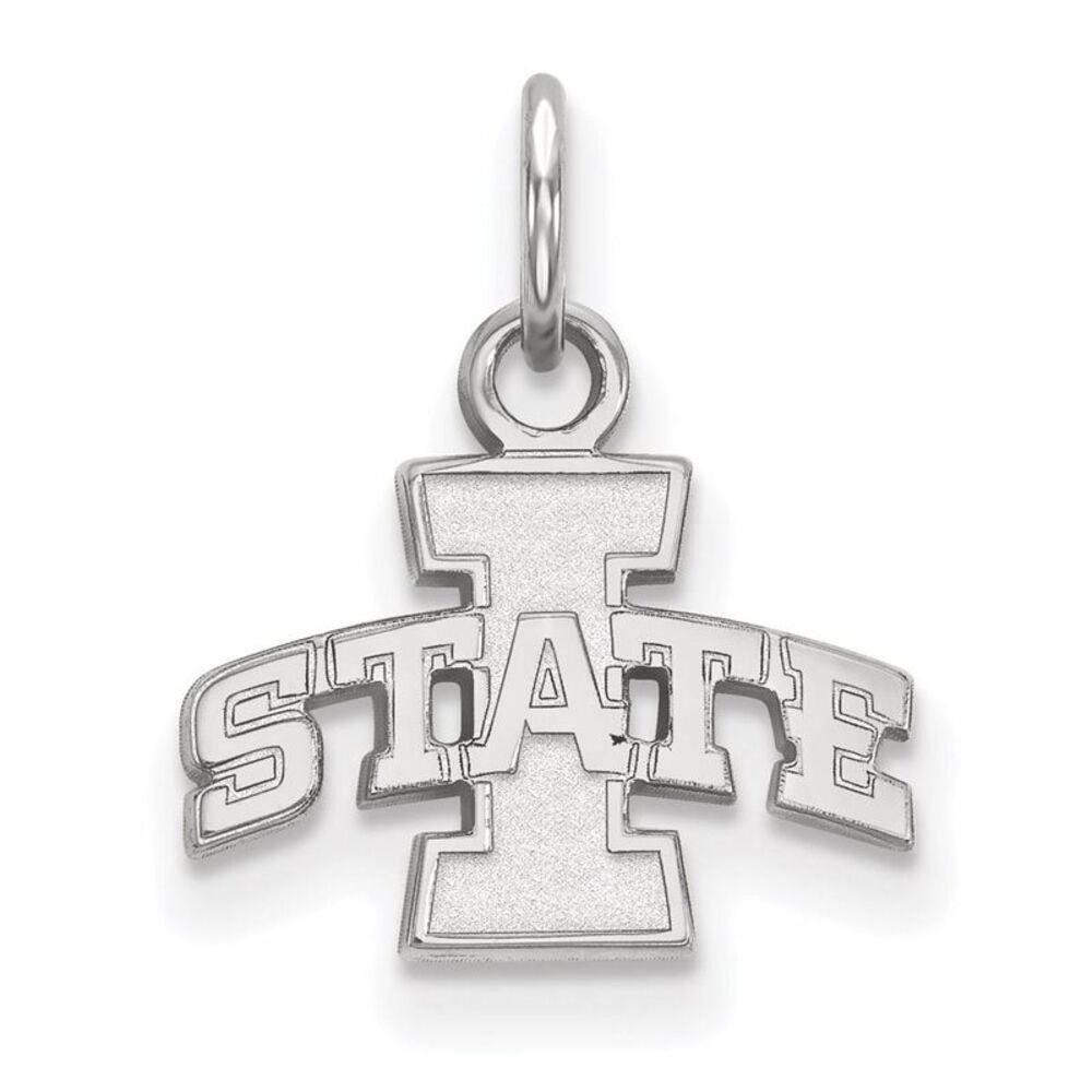 Sterling Silver Iowa State XS (Tiny) Charm or Pendant